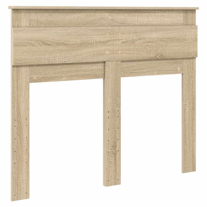Tăblie cap cu headboard Stejar Sonoma 135 cm Lemn compozit - WALTI WALTI