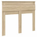 Tăblie cap cu headboard Stejar Sonoma 135 cm Lemn compozit - WALTI WALTI