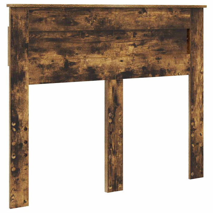 Tăblie cap cu headboard Stejar fumuriu 135 cm Lemn compozit - WALTI WALTI