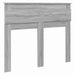 Tăblie cap cu headboard Gri Sonoma 135 cm Lemn compozit - WALTI WALTI