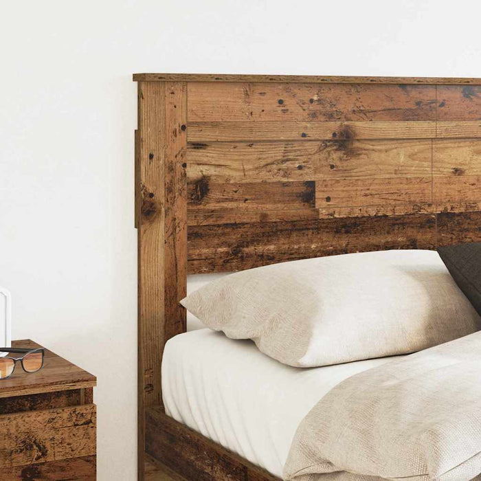 Tăblie cap cu headboard Lemn Vechi 135 cm Lemn compozit - WALTI WALTI
