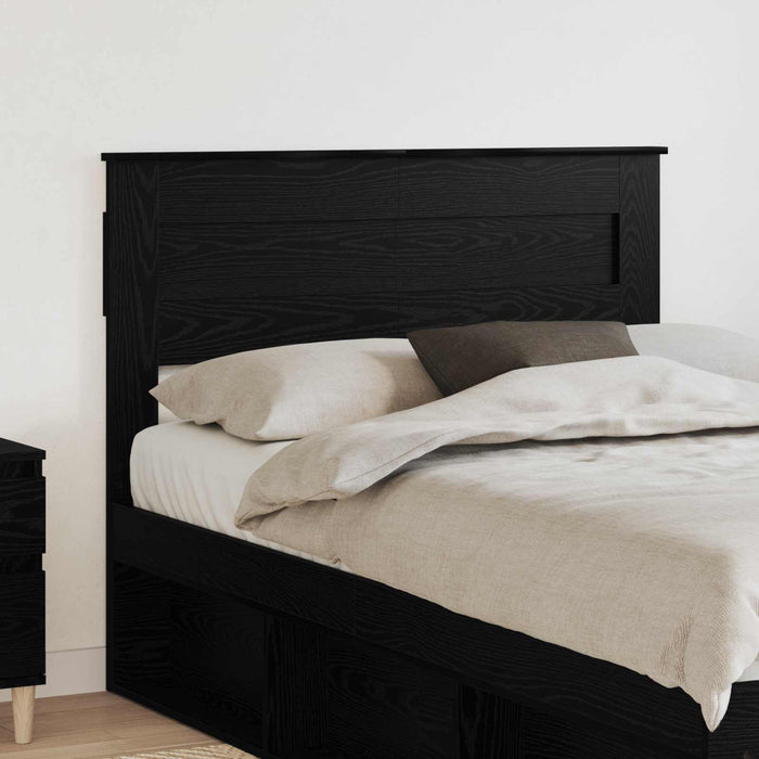 Tăblie cap Stejar Negru 120 cm Lemn compozit - WALTI WALTI