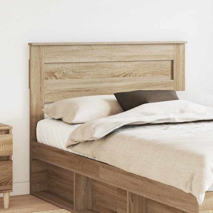 Tăblie cap cu headboard Stejar Sonoma 120 cm Lemn compozit - WALTI WALTI