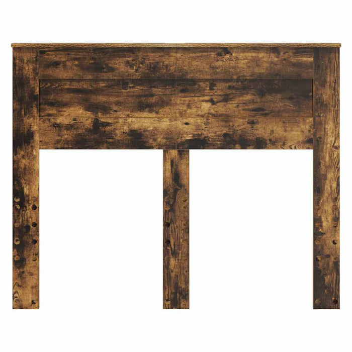 Tăblie cap cu headboard Stejar fumuriu 120 cm Lemn compozit - WALTI WALTI