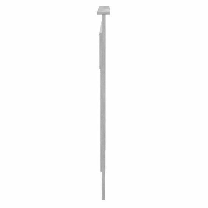Tăblie cap cu headboard Gri Sonoma 120 cm Lemn compozit - WALTI WALTI