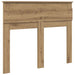 Tăblie cap cu headboard Stejar Artizanal 120 cm Lemn compozit - WALTI WALTI
