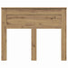 Tăblie cap cu headboard Stejar Artizanal 120 cm Lemn compozit - WALTI WALTI