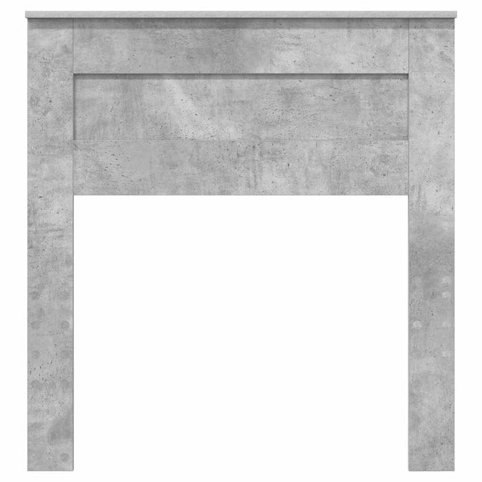 Tăblie cap cu headboard Gri din beton 100 cm Lemn compozit - WALTI WALTI