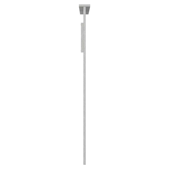 Tăblie cap cu headboard Gri din beton 100 cm Lemn compozit - WALTI WALTI