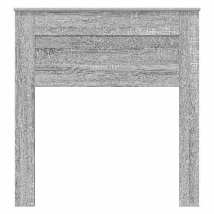 Tăblie cap cu headboard Gri Sonoma 100 cm Lemn compozit - WALTI WALTI