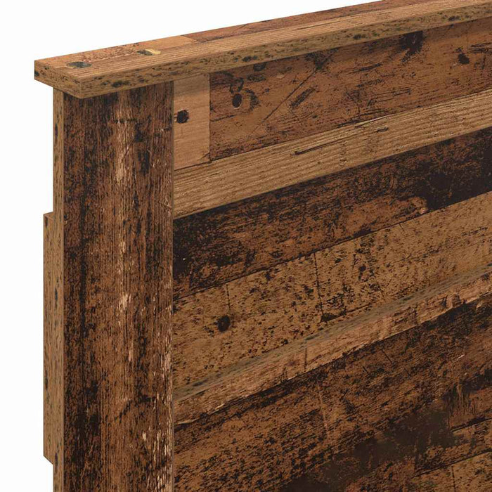Tăblie cap cu headboard Lemn Vechi 100 cm Lemn compozit - WALTI WALTI