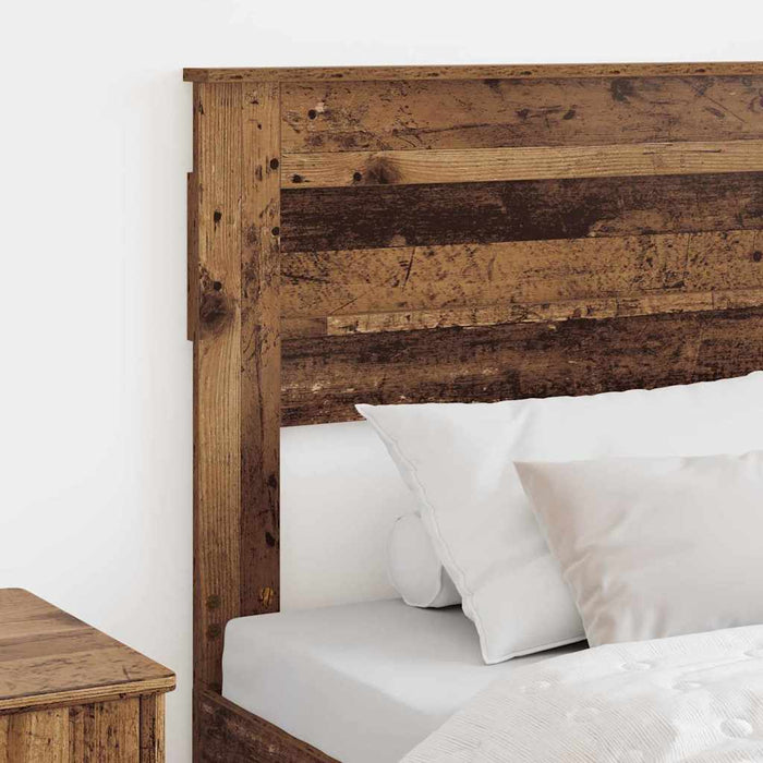 Tăblie cap cu headboard Lemn Vechi 100 cm Lemn compozit - WALTI WALTI