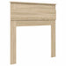 Tăblie cap cu headboard Stejar Sonoma 90 cm Lemn compozit - WALTI WALTI
