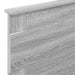 Tăblie cap cu headboard Gri Sonoma 90 cm Lemn compozit - WALTI WALTI