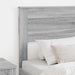 Tăblie cap cu headboard Gri Sonoma 90 cm Lemn compozit - WALTI WALTI