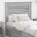 Tăblie cap cu headboard Gri Sonoma 90 cm Lemn compozit - WALTI WALTI