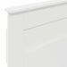 Tăblie cap cu headboard Alb 80 cm Lemn compozit - WALTI WALTI