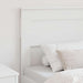 Tăblie cap cu headboard Alb 80 cm Lemn compozit - WALTI WALTI