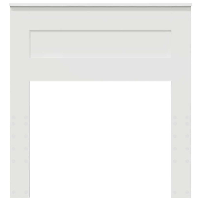 Tăblie cap cu headboard Alb 80 cm Lemn compozit - WALTI WALTI