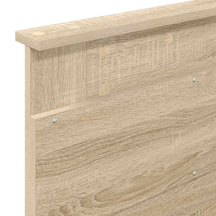 Tăblie cap cu headboard Stejar Sonoma 80 cm Lemn compozit - WALTI WALTI