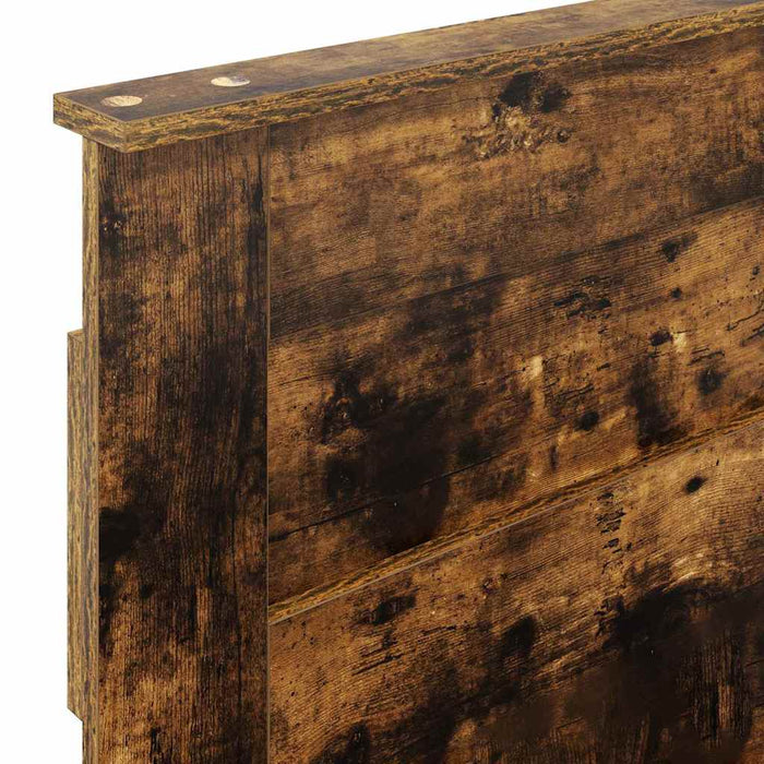 Tăblie cap cu headboard Stejar fumuriu 80 cm Lemn compozit - WALTI WALTI