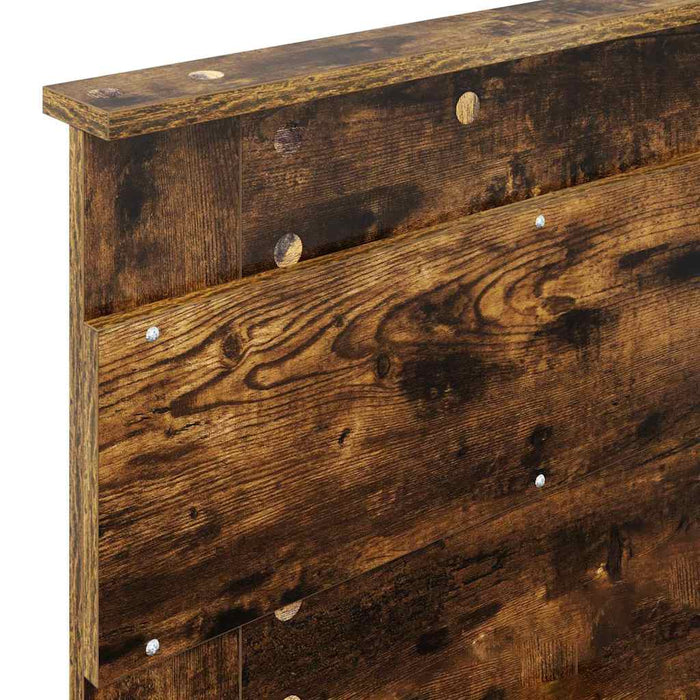 Tăblie cap cu headboard Stejar fumuriu 80 cm Lemn compozit - WALTI WALTI