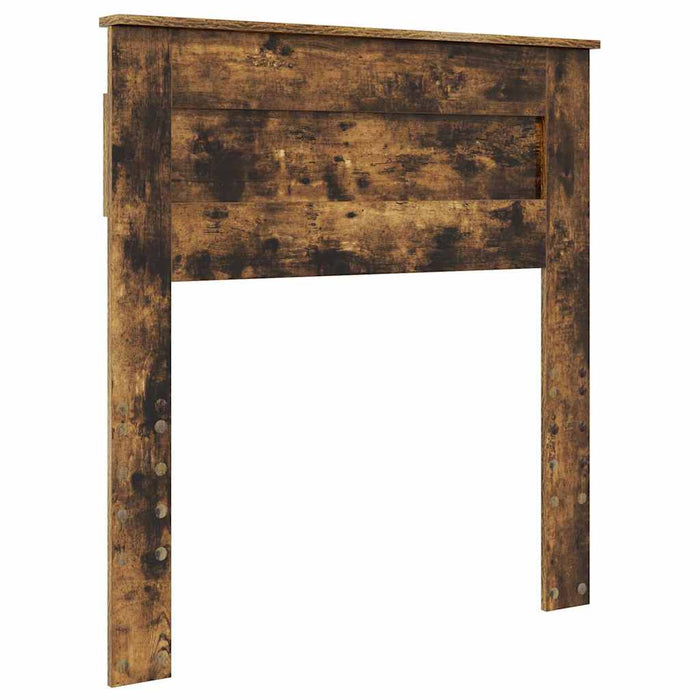 Tăblie cap cu headboard Stejar fumuriu 80 cm Lemn compozit - WALTI WALTI