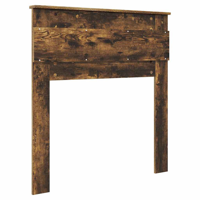 Tăblie cap cu headboard Stejar fumuriu 80 cm Lemn compozit - WALTI WALTI