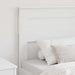 Tăblie cap cu headboard Alb 75 cm Lemn compozit - WALTI WALTI
