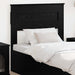 Tăblie cap cu headboard Stejar Negru 75 cm Lemn compozit - WALTI WALTI