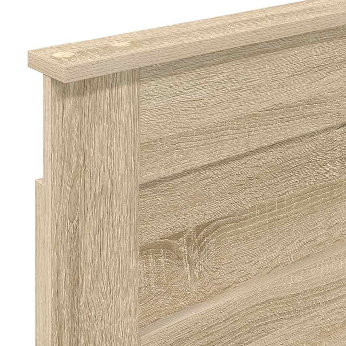 Tăblie cap cu headboard Stejar Sonoma 75 cm Lemn compozit - WALTI WALTI