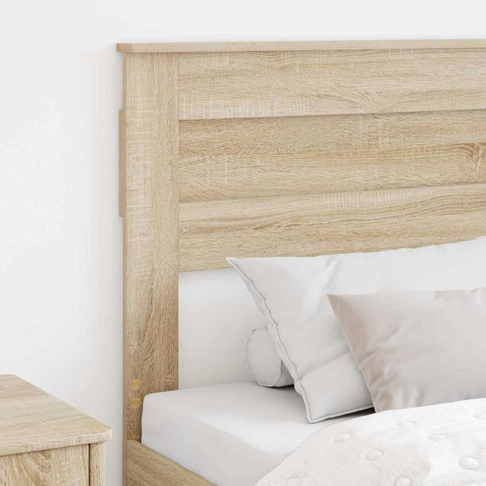 Tăblie cap cu headboard Stejar Sonoma 75 cm Lemn compozit - WALTI WALTI