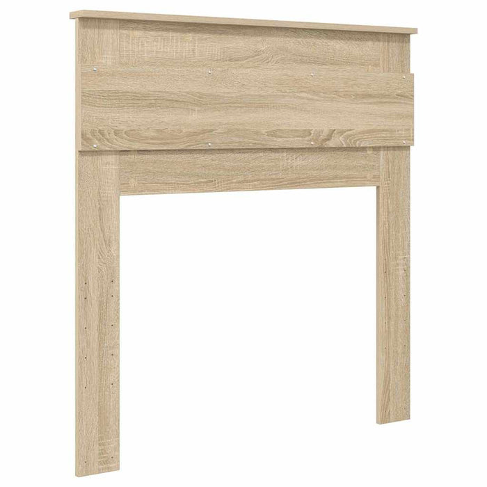 Tăblie cap cu headboard Stejar Sonoma 75 cm Lemn compozit - WALTI WALTI