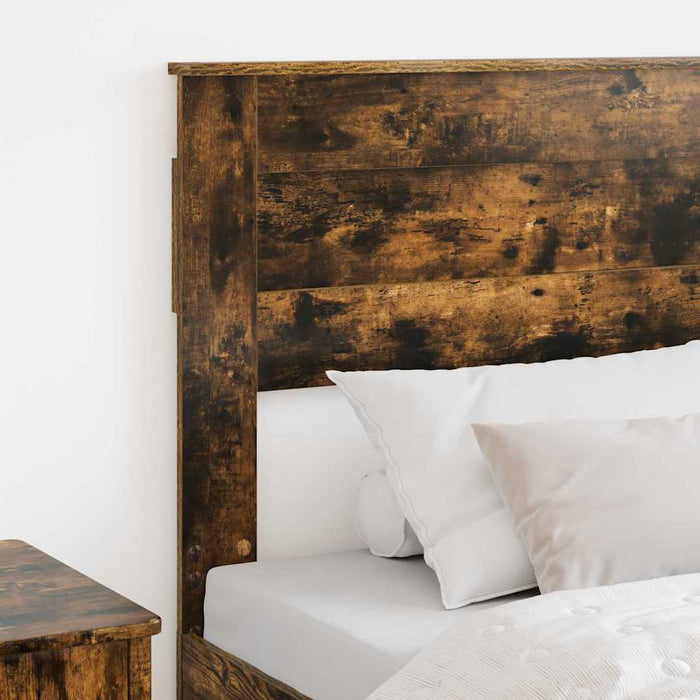 Tăblie cap cu headboard Stejar fumuriu 75 cm Lemn compozit - WALTI WALTI