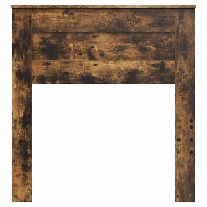 Tăblie cap cu headboard Stejar fumuriu 75 cm Lemn compozit - WALTI WALTI