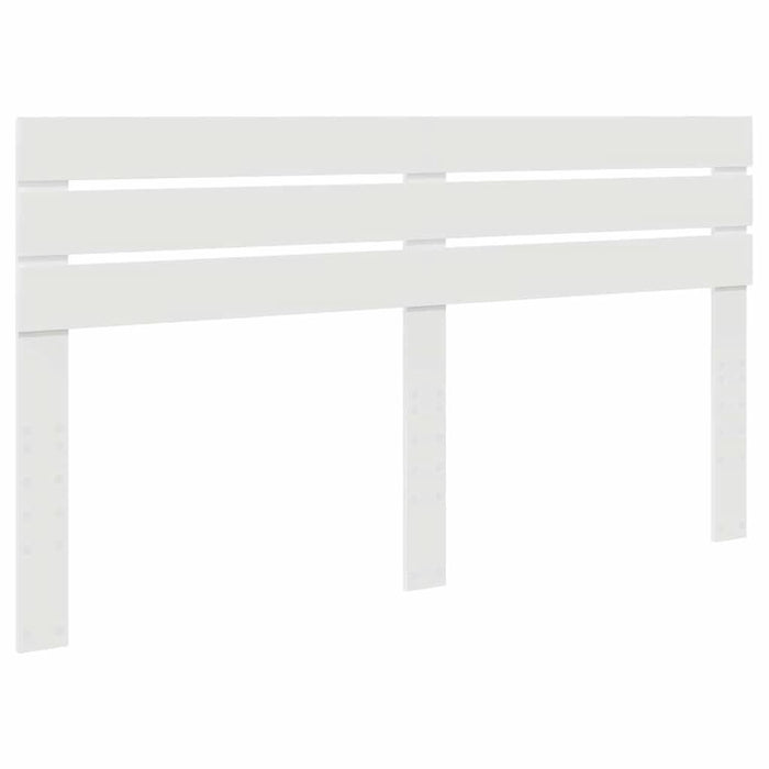 Tăblie cap cu headboard Alb 200 cm Lemn compozit - WALTI WALTI