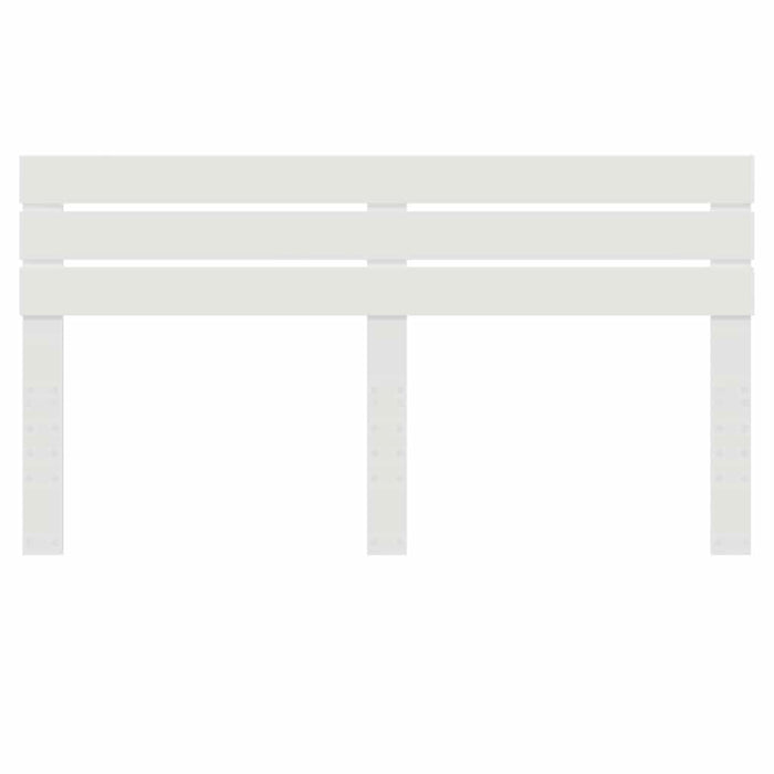 Tăblie cap cu headboard Alb 200 cm Lemn compozit - WALTI WALTI