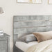 Tăblie cap cu headboard Gri din beton 200 cm Lemn compozit - WALTI WALTI