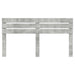 Tăblie cap cu headboard Gri din beton 200 cm Lemn compozit - WALTI WALTI