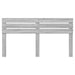 Tăblie cap cu headboard Gri Sonoma 200 cm Lemn compozit - WALTI WALTI