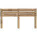 Tăblie cap cu headboard Stejar Artizanal 200 cm Lemn compozit - WALTI WALTI