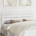 Tăblie cap cu headboard Alb 180 cm Lemn compozit - WALTI WALTI