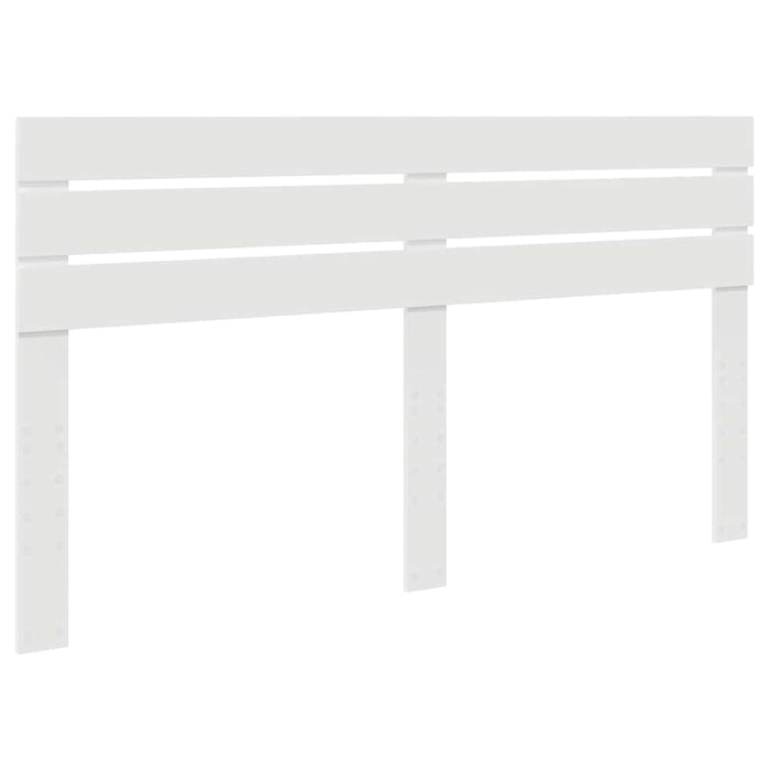 Tăblie cap cu headboard Alb 180 cm Lemn compozit - WALTI WALTI