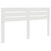 Tăblie cap cu headboard Alb 180 cm Lemn compozit - WALTI WALTI