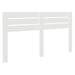 Tăblie cap cu headboard Alb 180 cm Lemn compozit - WALTI WALTI