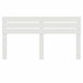 Tăblie cap cu headboard Alb 180 cm Lemn compozit - WALTI WALTI