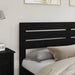 Tăblie cap cu headboard Stejar Negru 180 cm Lemn compozit - WALTI WALTI