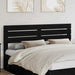 Tăblie cap cu headboard Stejar Negru 180 cm Lemn compozit - WALTI WALTI