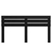 Tăblie cap cu headboard Stejar Negru 180 cm Lemn compozit - WALTI WALTI