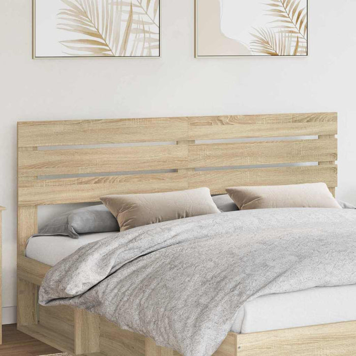 Tăblie cap cu headboard Stejar Sonoma 180 cm Lemn compozit - WALTI WALTI
